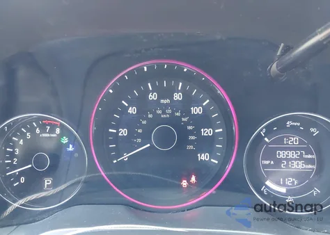 2019 Honda Hr-V Lx из США, поврежденный, VIN 3CZRU5H33KG708288